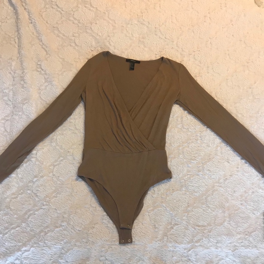 Brown bodysuit